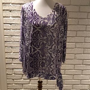 Chico’s Lightweight Summer Tunic LN Size 3